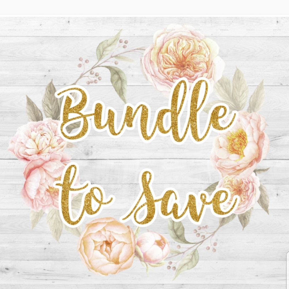 I love to Bundle Items!!
